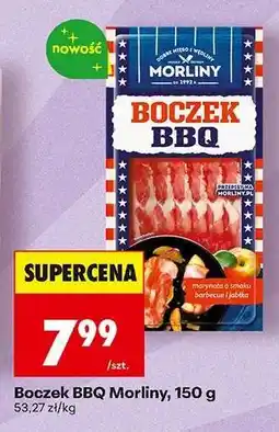 Biedronka Boczek BBQ Morliny, 150 g oferta