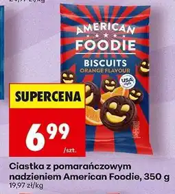 Biedronka Ciastka z pomarańczowym nadzieniem American Foodie, 350 g oferta
