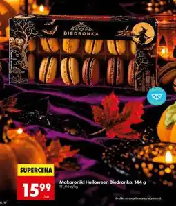 Biedronka Makaroniki Halloween Biedronka, 144 g oferta