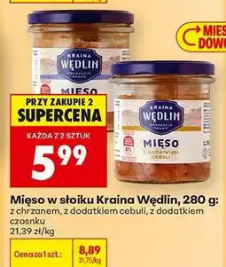 Biedronka Mięso w słoiku Kraina Wędlin, 280 g oferta