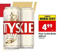 Biedronka Piwo Tyskie Białe 500 ml oferta