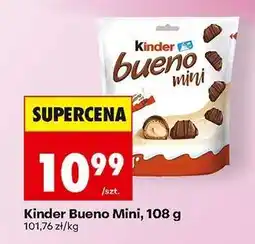 Biedronka Kinder Bueno Mini, 108 g oferta
