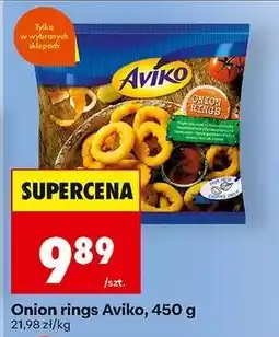 Biedronka Onion rings Aviko, 450 g oferta