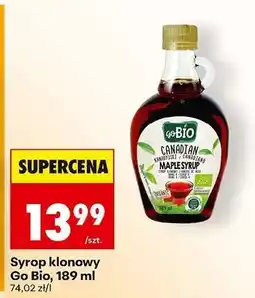 Biedronka Syrop klonowy Go Bio, 189 ml oferta