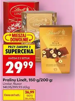 Biedronka Praliny Lindt, 150 g-200 g oferta