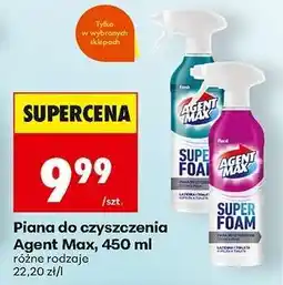 Biedronka Piana do czyszczenia Agent Max, 450 ml oferta