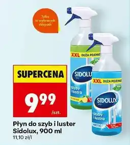Biedronka Płyn do szyb i luster Sidolux, 900 ml oferta