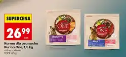 Biedronka Karma dla psa sucha Purina One, 1,5 kg oferta