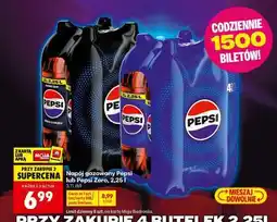 Biedronka Napój gazowany Pepsi lub Pepsi Zero, 2,25 l oferta