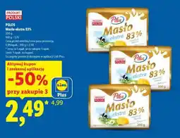 Lidl PILOS Masło ekstra 83% oferta