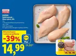 Lidl Rzeźnik Polski kurczak – filety z piersi, XXL oferta