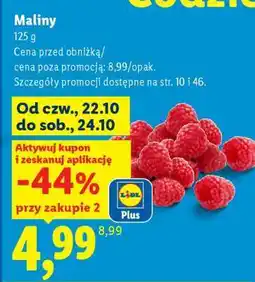 Lidl Maliny oferta