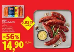 Lidl PIKOK Kiełbasa śląska, XXL oferta