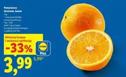Lidl Pomarańcze deserowe, luzem oferta
