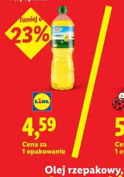 Lidl Olej rzepakowy oferta