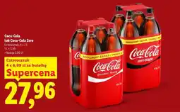 Lidl Coca-Cola lub Coca-Cola Zero oferta