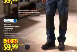 Lidl PARKSIDE Spodnie robocze męskie z ociepleniem oferta