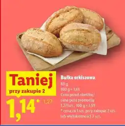 Lidl Bułka orkiszowa oferta