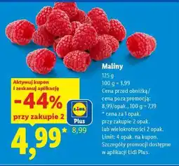 Lidl Maliny oferta