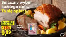 Lidl RZEŹNIK Boczek, XXL oferta