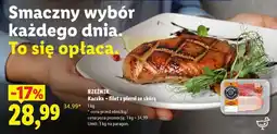 Lidl Rzeźnik Kaczka – filet z piersi ze skórą oferta