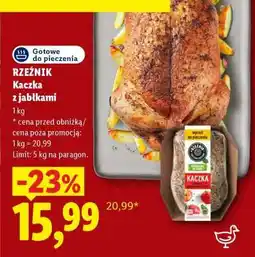 Lidl RZEŹNIK Kaczka z jabłkami oferta