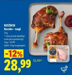 Lidl RZEŹNIK Kaczka – nogi oferta