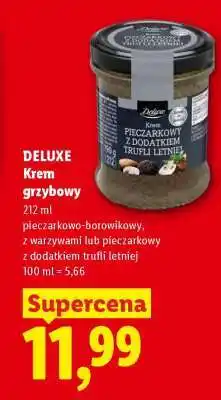 Lidl DELUXE Krem grzybowy oferta
