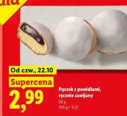 Lidl Pączek z powidłami, ręcznie zawijany oferta
