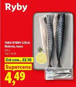 Lidl Makrela, tusza oferta