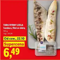 Lidl SANDACZ FILET ZE SKÓRĄ oferta
