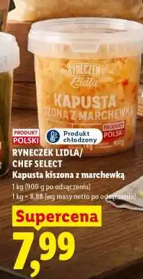 Lidl Kapusta kiszona z marchewką oferta