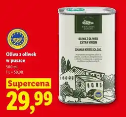 Lidl Oliwa z oliwek w puszce oferta