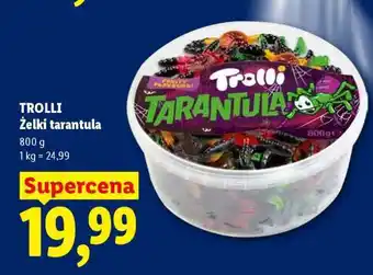 Lidl TROLLI żelki tarantula oferta