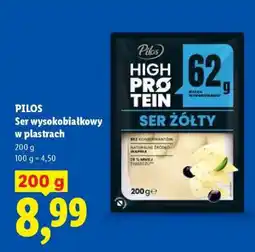 Lidl PILOS Ser wysokobiałkowy w plastrach oferta