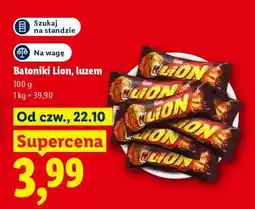 Lidl Batoniki Lion, luzem oferta