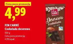 Lidl FIN CARRÉ Czekolada deserowa oferta