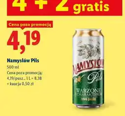 Lidl Namysłów Pils oferta