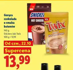 Lidl Gorąca czekolada o smaku batonów oferta