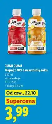 Lidl JUMI JUMI Napój z 70% zawartością soku oferta