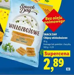 Lidl SNACK DAY Chipsy wielozbożowe oferta