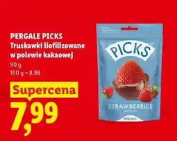 Lidl PERGALE PICKS Truskawki liofilizowane w polewie kakaowej oferta