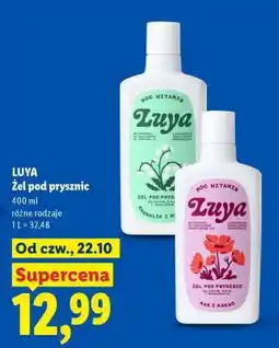 Lidl LUYA Żel pod prysznic oferta