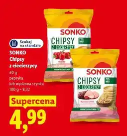 Lidl SONKO Chipsy z ciecierzycy oferta