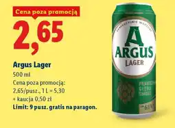 Lidl Argus Lager oferta