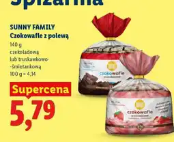 Lidl SUNNY FAMILY Czokowafle z polewą oferta
