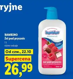 Lidl BAMBINO Żel pod prysznic oferta