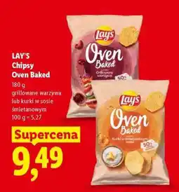 Lidl LAY’S Chipsy Oven Baked oferta