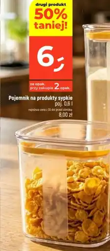 Dealz Pojemnik na produkty sypkie oferta