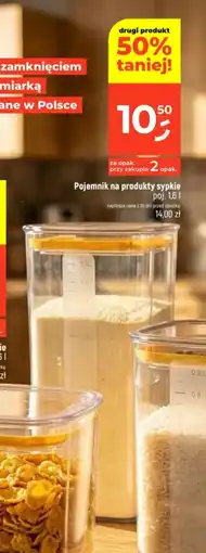 Dealz Pojemnik na produkty sypkie oferta